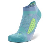 Balega Ultralight No Show - Running socks, Lightweight Design with Customised Fit, Dry and Cool feet with Drynamix™ Yarn and Ventilation Panels, Medium Cushioning,X-Large (UK Size 11-13),Cool Blue