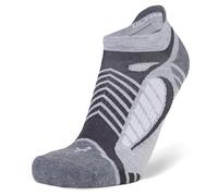 Balega Ultralight Lightweight Performance Crew Athletic Running Socks for Men and Women (1 Pair), Grey/White, Large