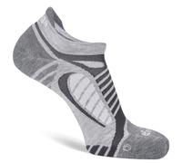 Balega Ultralight No Show Socken Für Herren Und Damen - Atmungsaktiv,Feuchtigkeitsableitend,Gepolstert,Nahtlos,Ergonomische,Grau,Größe XL (EU 46-48.5)