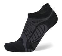 Balega Ultralight Lightweight Performance No Show Athletic Running Socks for Men and Women (1 Pair), Black, Medium