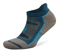 Balega Unisex Blister Resist No Show Socks, Mink/Legion Blue, L UK