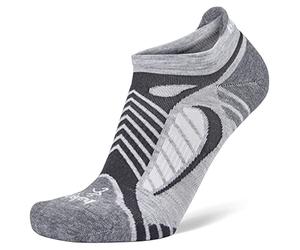 Balega Unisex's Ultralight Lightweight Performance No Show Athletic Running Socks (1 Pair) Men and Women, Grey, XL