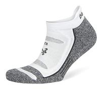 Balega Women's Blister Resist No Show, White/Grey, XL UK