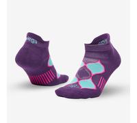 Balega Enduro Arch Support Performance No Show Athletic Running Socks, Cushioned, Breathable, Moisture-Wicking, Ergonomic Fit, Ideal for Running and Sports Activities - Purple, Small (UK Size 4-7)
