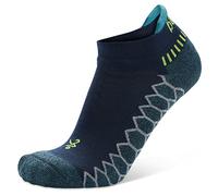 Balega Women's Silver Compression Fit Performance No Show Athletic Running Socks (1 Pair) Men, Legion Blue/Lake Blue, S