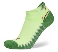 Balega Women's Silver Compression Fit Performance No Show Athletic Running Socks for Men (1 Pair), Mellow Lime, Large