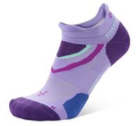 Balega Women's Ultraglide Cushioning No Show Running Socks for Men (1 Pair), Lavender/Charged Purple, Medium Performance Athletic, M