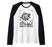Baleine The Leviathan’s Rise Raglan Baseball Tee
