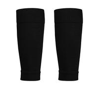 Balems Unisex Leg Sleeves Calf Guards Socks Football Shin Guards Sleeves Socks Tights Leg Warmer for Running, Cycling, Soccer, Golf, Tennis, Suitable for Calf Circumference 35-43CM Black
