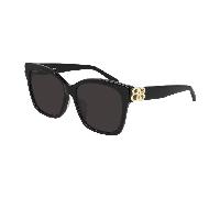 Bb0102Sa Sunglasses - female - Balenciaga - Sunglasses - Black - 57 MM - Accessories 57 MM