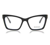 Balenciaga BB0210O Women's Glasses, Black, Size 53
