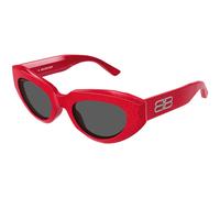 Balenciaga BB0236S 003 Women’s Sunglasses Red Size 52