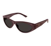 Balenciaga BB0367S 004 Woman Sunglasses Acetate Violet Grey Round