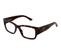 Balenciaga BB0371O 002 Man Optical frames Acetate Havana Transparent Squared