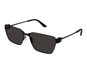 Balenciaga BB0374SK 001 Unisex Sunglasses Metal Black Grey Squared
