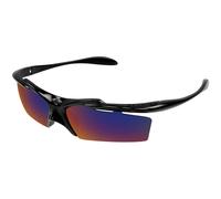 Balenciaga BB0420S 002 Unisex Sunglasses Acetate Black Violet Geometric