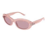 Balenciaga BB0431S 003 Woman Sunglasses Acetate Pink Violet Round