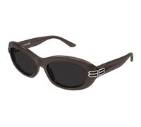 Balenciaga BB0431S 005 Woman Sunglasses Acetate Grey Grey Round