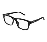 Balenciaga BB0442OA 001 Unisex Optical frames Acetate Black Transparent Squared