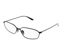 Balenciaga BB0453O 002 Unisex Optical frames Acetate Black Transparent Geometric