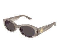 Balenciaga BB0477SA 003 Woman Sunglasses Acetate Grey Grey Round