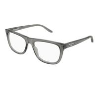 Balenciaga BB0498O 004 Man Optical frames Acetate Grey Transparent Squared