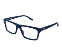 Balenciaga BB0499O 006 Man Optical frames Acetate Blue Transparent Squared