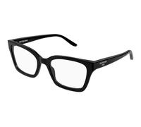 Balenciaga BB0501O 001 Woman Optical frames Acetate Black Transparent Cat Eye