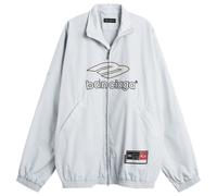 Balenciaga Men's American Football Track Jacket New Grey