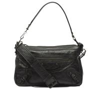 Balenciaga Men's Le City Moto Leather Bag Black