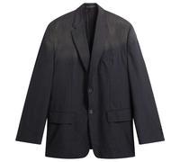 Balenciaga Men's Shadow Prince Of Wales Check Blazer Anthracite