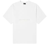Balenciaga Men's Surf Logo Tee White/Light Blue