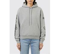 BALENCIAGA Oversize Cotton Hooded Sweatshirt with Logo - Size: S - female