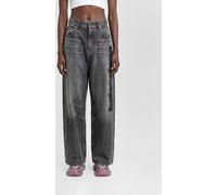 BALENCIAGA Palazzo Denim Jeans with Logo - Size: 25 - female