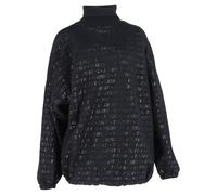 Balenciaga Preloved T-Shirt All Over Print Sweater In Black Cotton Black
