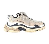 Balenciaga Preloved Triple S Sneakers In Beige Polyester Beige 4