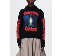 BALENCIAGA Printed Cotton Hoodie - Size: L - female