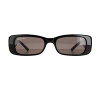 Balenciaga Rectangle Black Grey Bb0096S Black One Size