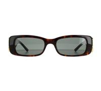 Balenciaga Sunglasses BB0096S 002 Dark Havana Green
