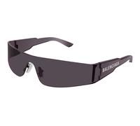 Balenciaga Unisex Balenciaga BB0041S 001 Sunglasses Nylon Grey Grey Mask Normal
