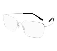 Balenciaga Unisex Balenciaga BB0351O 003 Optical frames Acetate Silver Transparent Squared