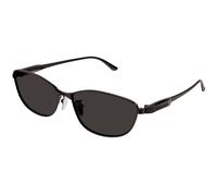 Balenciaga Unisex Balenciaga BB0357SA 001 Sunglasses Metal Grey Grey Squared