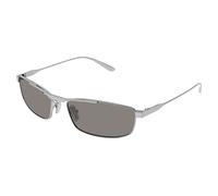 Balenciaga Unisex Balenciaga BB0451S 003 Sunglasses Acetate Ruthenium Grey Squared