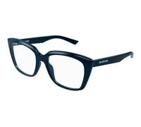 Balenciaga Woman Balenciaga BB0062O 007 Optical frames Acetate Blue Transparent Cat Eye