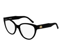 Balenciaga Woman Balenciaga BB0064O 001 Optical frames Acetate Black Cat Eye