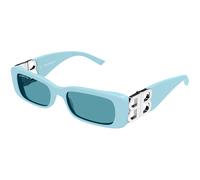 Balenciaga Woman Balenciaga BB0096S 025 Sunglasses Acetate Blue Light blue Squared
