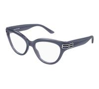 Balenciaga Woman Balenciaga BB0436O 005 Optical frames Acetate Grey Transparent Cat Eye