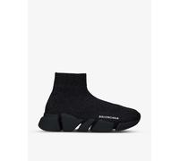 Balenciaga Womens Black Women's Speed 2.0 Stretch-knit Mid-top Trainers Eur 40 / 7 Uk Women