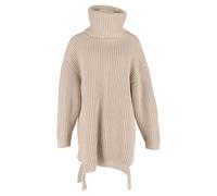 Balenciaga Women's Preloved Knitted Turtleneck Sweater in Beige Cotton | Size: 36