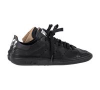 Balenciaga Women's Preloved x Adidas Stan Smith Sneakers in Black Leather | Size: 4